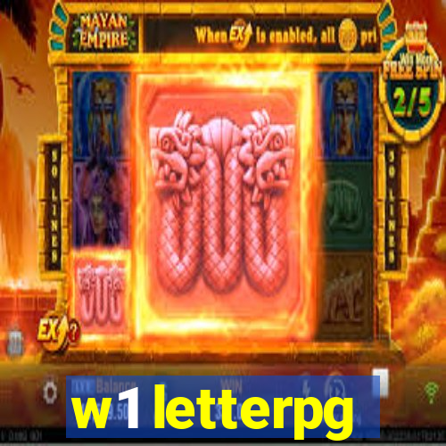 w1 letterpg